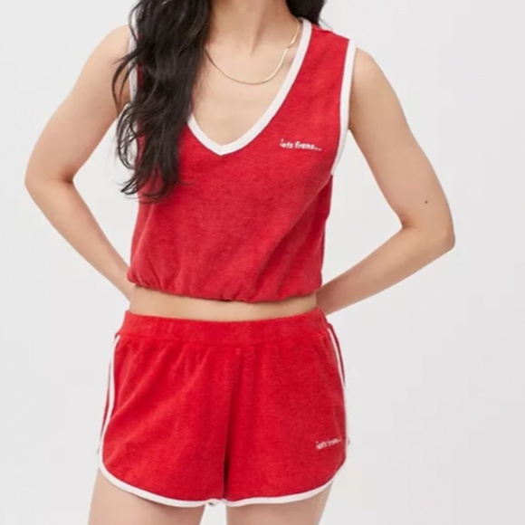 Urban Outfitters Other - Iets Frans Red Set